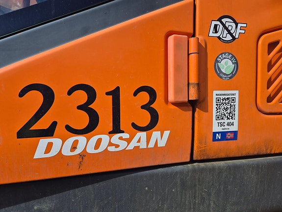 Doosan DX380-5 GPS, sentralsmøring, to-kam plater 16 of 22