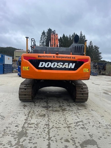 Doosan DX380-5 GPS, sentralsmøring, to-kam plater 6 of 22
