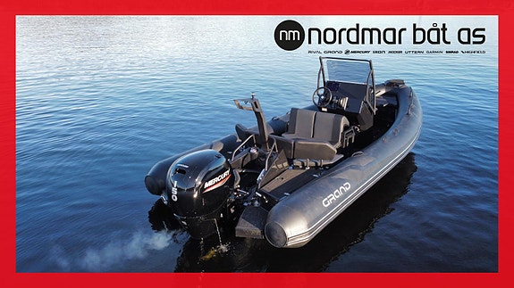 Grand Drive 600 ( D600 ) Mercury 150HK MOTOR KAMPANJE - Ultimate Black Edition