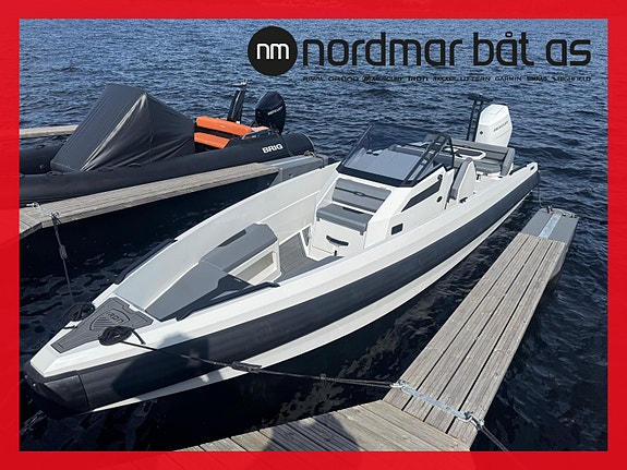 IRON Boats 827 FACELIFT - Mercury 300HK V8 - Baugpropell - Toalett - NYHET