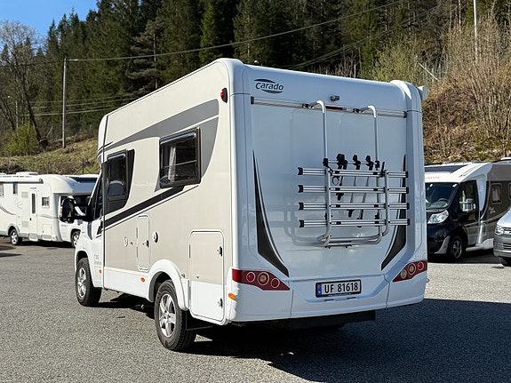 Carado T 135 // Ledig i høstferien! // Under 6 meter // Lithium // Sykkelstativ 9 of 22