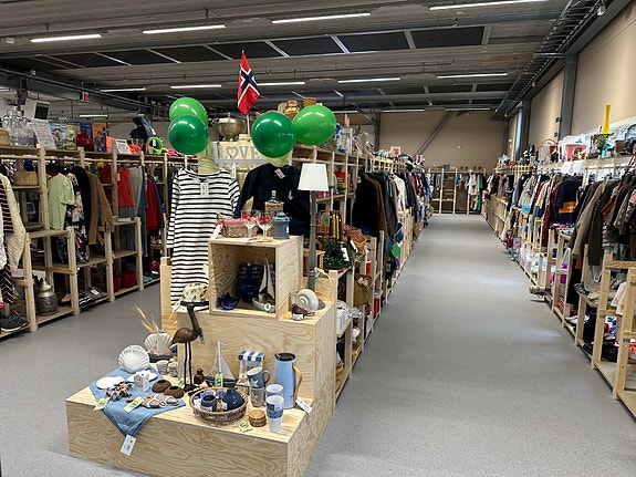 Fra butikkåpning i Porsgrunn