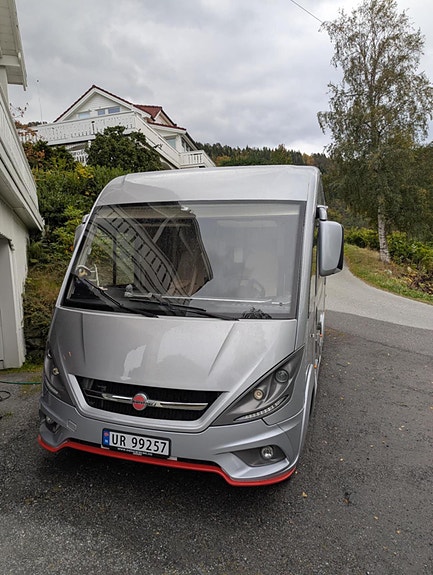 Bürstner BI7282 HPC Støtteben-Lithium-Solcelle-Inverter-mye utstyr