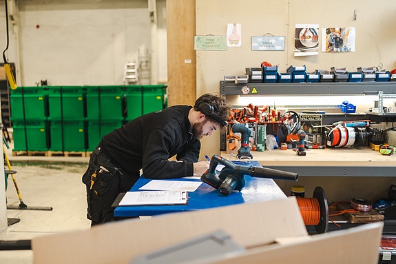 Bilde fra arbeidsgiver