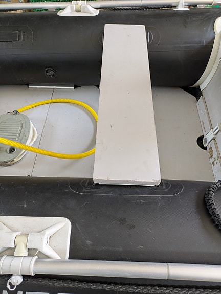 West System 290 gummibåt med 3.5 HK Evinrude 5 of 5