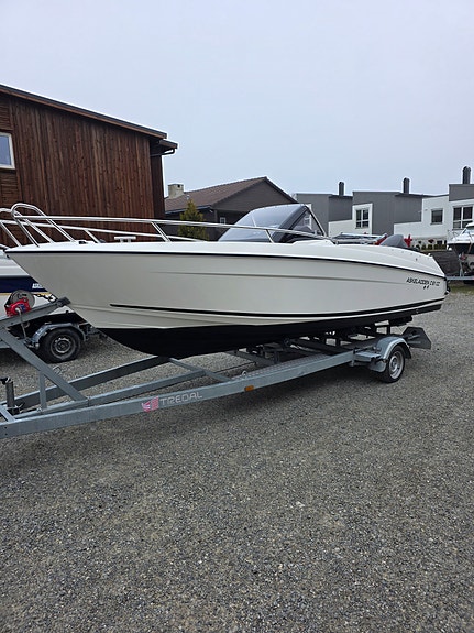 Askeladden c61cc Suzuki DF175 Tredal tilhenger