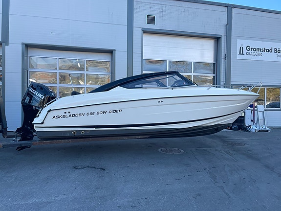 Askeladden C65 Bow Rider 200hk Suzuki, Verkstedkontrollert, 12mnd garanti