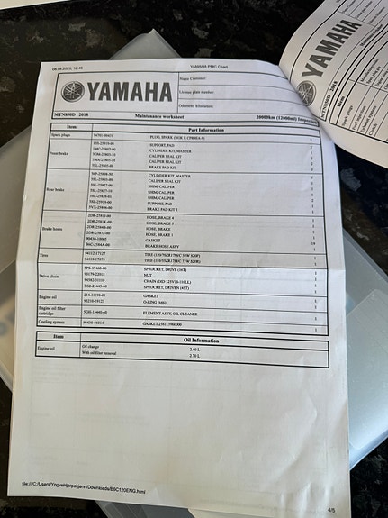 Yamaha MT-09 SP 17 of 19