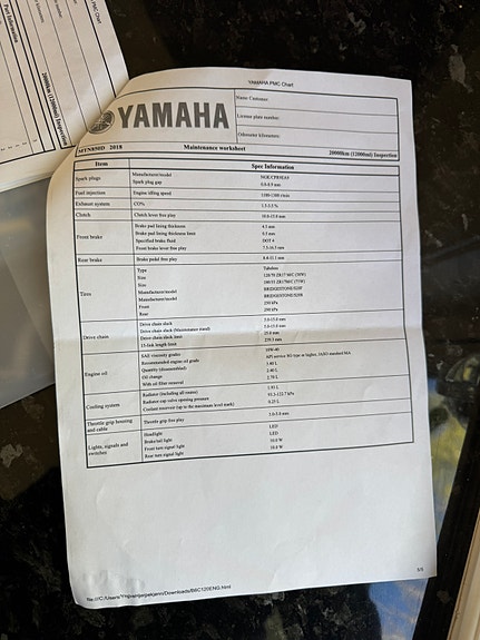 Yamaha MT-09 SP 18 of 19