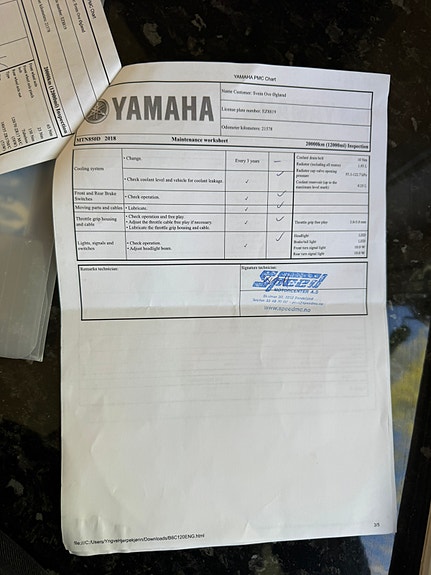 Yamaha MT-09 SP 16 of 19