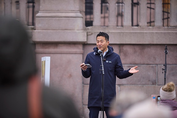 LHLs generalsekretær Magne Wang Fredriksen
Fotograf: Håvard Schei