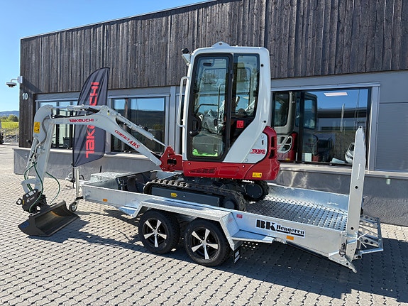 Takeuchi TB320, PAKKETILBUD MED MASKINHENGER, GARANTI 4ÅR/4000T 3 of 5
