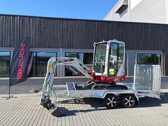 Takeuchi TB320, PAKKETILBUD MED MASKINHENGER, GARANTI 4ÅR/4000T 2 of 5