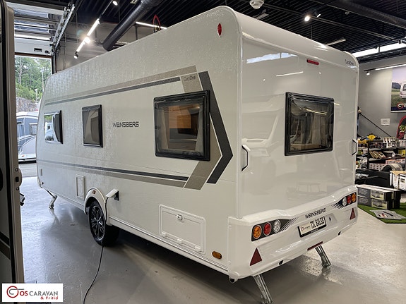 Weinsberg CaraOne 540 EUH - med langsgående senger+Senkeseng. Kampanje,få også med energipakke 3 of 5