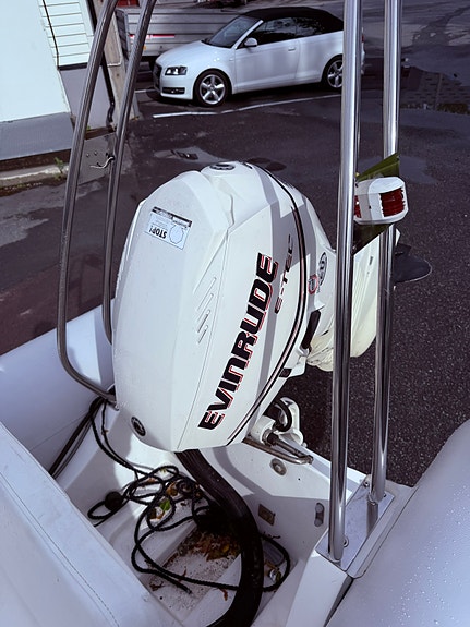 BRIG F450L med Evinrude 50hk/Respo 18 båt henger! 18 of 30