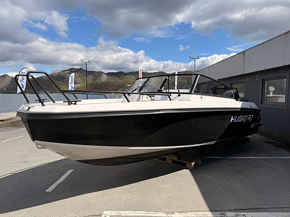 Finnmaster Husky R7 m/Yamaha F175 VMAX for salg!