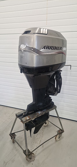 Mariner/Mercuru 90 hk 2004 lang stamme mod el start trim og tilt 2 of 5