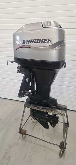 Mariner/Mercuru 90 hk 2004 lang stamme mod el start trim og tilt 3 of 5