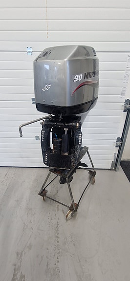 Mariner/Mercuru 90 hk 2004 lang stamme mod el start trim og tilt 4 of 5