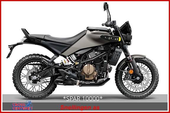 Husqvarna Svartpilen 401 Spar 10000 på storselgeren/3,99% rentekamp