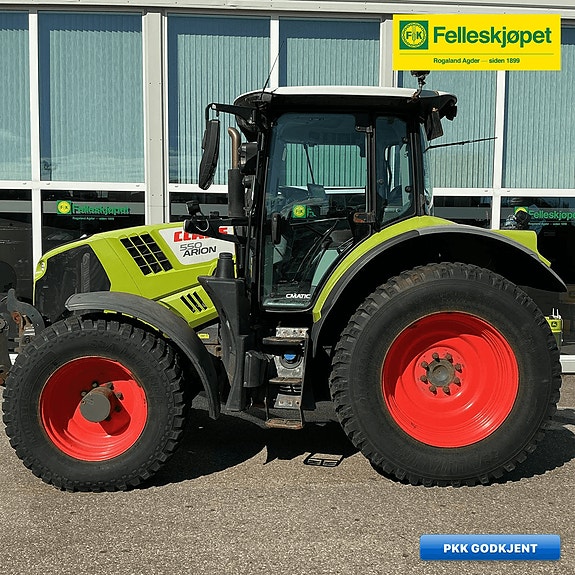 CLAAS ARION 550 CMATIC 2 of 11