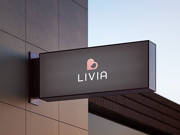 Vi tror logoen vil se noe sånn ut utenfor lokalet vårt.