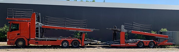 Scania Scania P450 *6x2 *KÄSSBOHRER METAGO PRO 2021y. + INTAGO TT henger 3 of 5