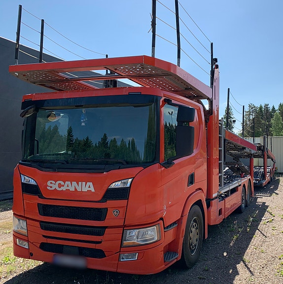 Scania Scania P450 *6x2 *KÄSSBOHRER METAGO PRO 2021y. + INTAGO TT henger 4 of 5