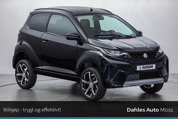 Aixam Crossover Premium, Sort, Diesel, 9' skjerm, ABS