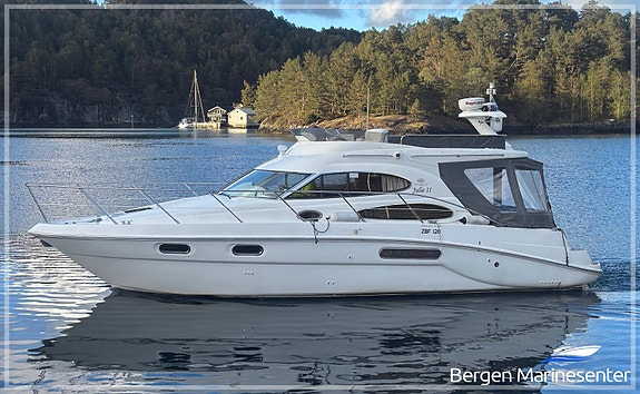 Sealine F37 Ankervinsj forut og akter, baugtrøster ++