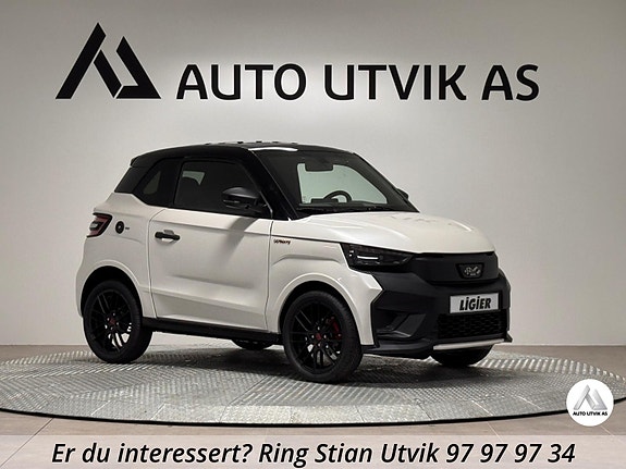 Ligier JS50 10" skjerm / Ryggekamera / Carplay / Dynamiske Bli