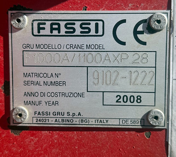 Scania R560 *8x2 *kran FASSI F1100XP /Jib /Vinsj 4 of 5