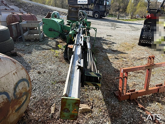 Montabert CPA 250 boretårn m/ Hc50 hammer, vinkelmåler og meterteller 4 of 5