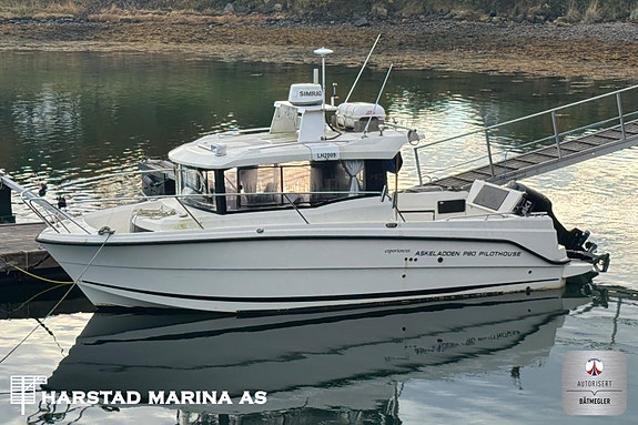 Askeladden P80 Pilothouse - Suzuki DF300 - MVA-båt