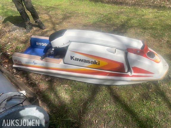 1987 Kawasaki Hydro Turf 440 Jet Ski - ingen minstepris 3 of 5