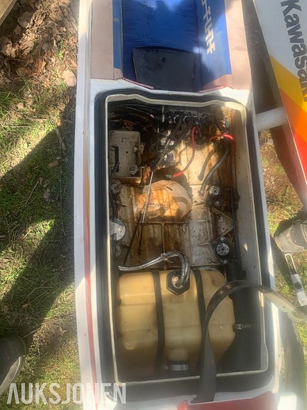 1987 Kawasaki Hydro Turf 440 Jet Ski - ingen minstepris 4 of 5