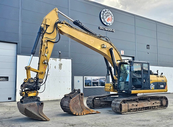 Cat 320DL, 2011 Mod, GPS, Rototilt, 2 Skuffer, Sentralsmøring.