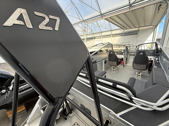 Anytec A27 | Kraftfull Evinrude G2 300 hk | Sportslig og sjøsterk aluminiumsbåt! 12 of 30