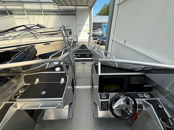 Anytec A27 | Kraftfull Evinrude G2 300 hk | Sportslig og sjøsterk aluminiumsbåt! 20 of 30