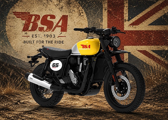 BSA Scrambler 650 - Brembo - 48hk (PÅ LAGER)