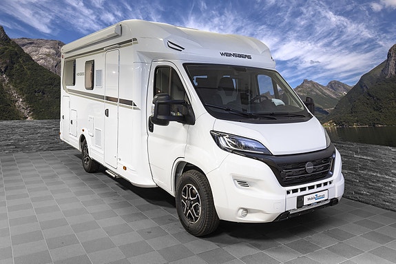 Weinsberg CARASUITE 700 ME. 9-trinns aut, el p-brems, senkeseng, mediapakke, stylingpakke ++
