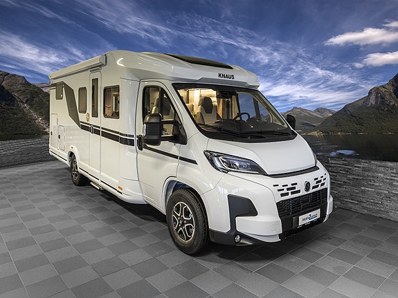 Knaus LIVE TI 700 MEG PLATINUM SELECTION 180HK, aut., ALDE, Clesana folietoalett (uten vann), TV mm.