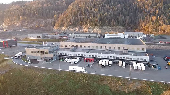 Hele bygget terminal og 3PL