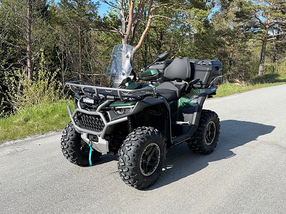 CFMOTO CFORCE 1000 OVERLAND - ABS 105KM/H VARME I SETE, HOLKER OG GASSTOMMEL - FANGERE - BAGASJEBOKS - VINDSKJERM - BUKPLATE 4 of 30