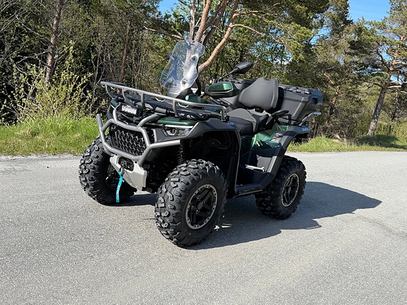 CFMOTO CFORCE 1000 OVERLAND - ABS 105KM/H VARME I SETE, HOLKER OG GASSTOMMEL - FANGERE - BAGASJEBOKS - VINDSKJERM - BUKPLATE 2 of 30