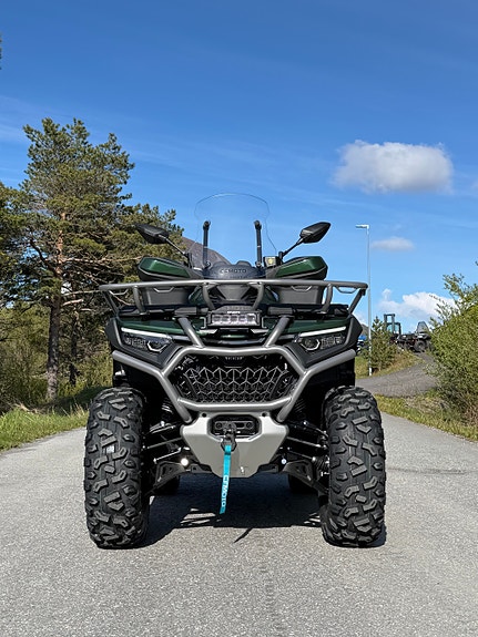 CFMOTO CFORCE 1000 OVERLAND - ABS 105KM/H VARME I SETE, HOLKER OG GASSTOMMEL - FANGERE - BAGASJEBOKS - VINDSKJERM - BUKPLATE 10 of 30