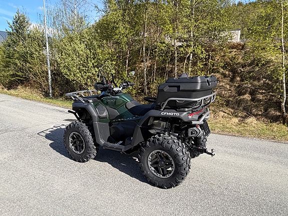 CFMOTO CFORCE 1000 OVERLAND - ABS 105KM/H VARME I SETE, HOLKER OG GASSTOMMEL - FANGERE - BAGASJEBOKS - VINDSKJERM - BUKPLATE 18 of 30
