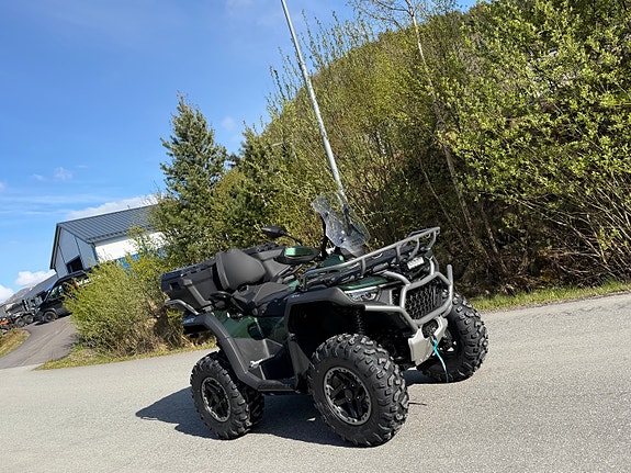 CFMOTO CFORCE 1000 OVERLAND - ABS 105KM/H VARME I SETE, HOLKER OG GASSTOMMEL - FANGERE - BAGASJEBOKS - VINDSKJERM - BUKPLATE 14 of 30