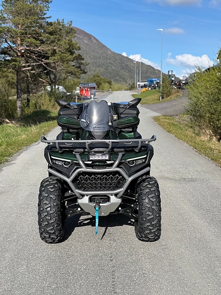CFMOTO CFORCE 1000 OVERLAND - ABS 105KM/H VARME I SETE, HOLKER OG GASSTOMMEL - FANGERE - BAGASJEBOKS - VINDSKJERM - BUKPLATE 7 of 30