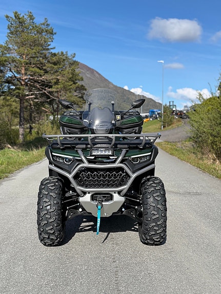 CFMOTO CFORCE 1000 OVERLAND - ABS 105KM/H VARME I SETE, HOLKER OG GASSTOMMEL - FANGERE - BAGASJEBOKS - VINDSKJERM - BUKPLATE 9 of 30